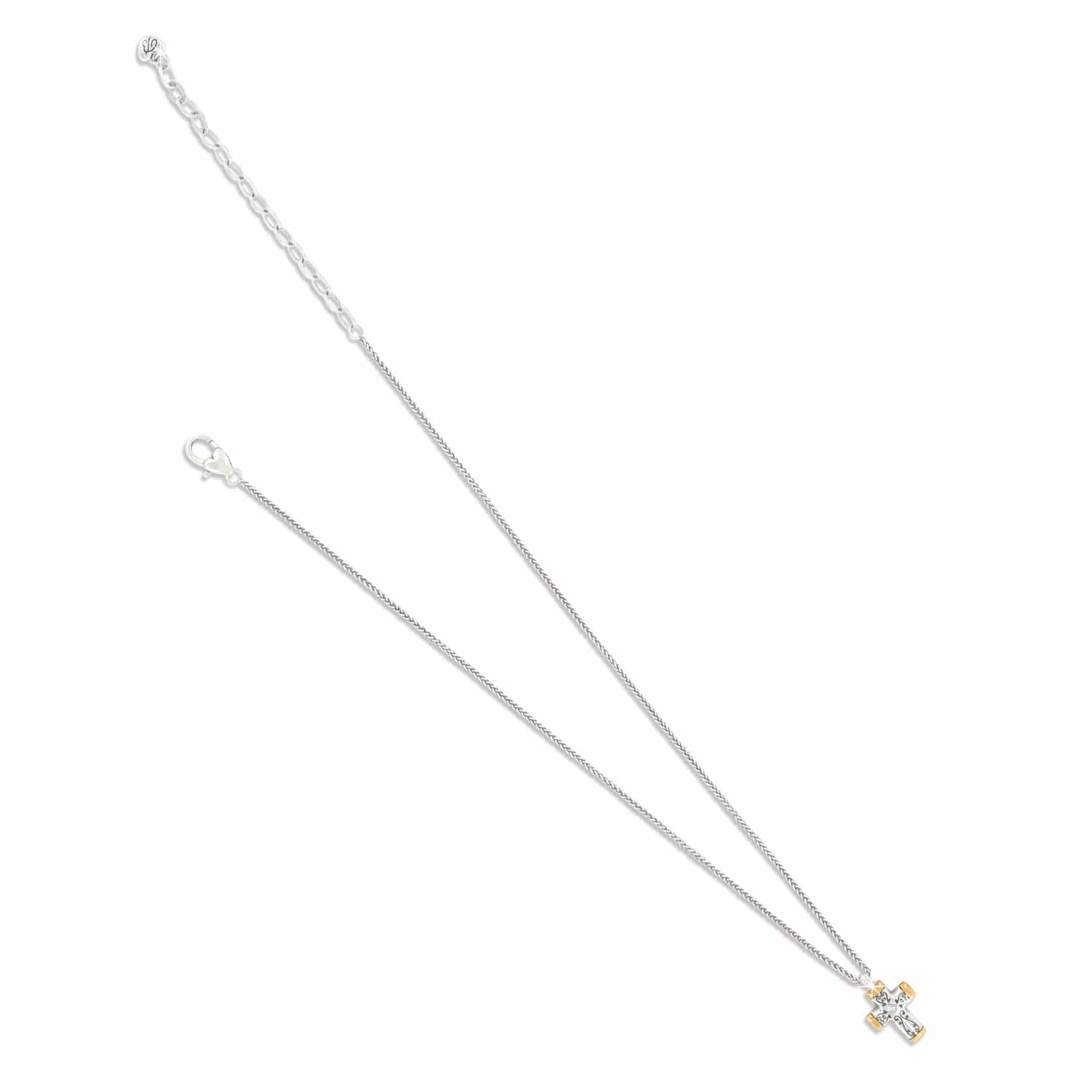 Venezia Petite Cross Necklace - Image 3